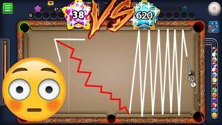 Level 600 Vs level 38    insane indirect  trickshots. Walid damoni.8 Ball pool #loord ayman