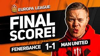 UGARTE SUPERB FENERBACHE 1-1 MANCHESTER UNITED GOLDBRIDGE MATCH REACTION