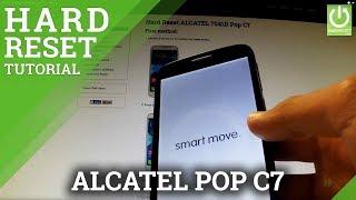 ALCATEL 7041D Pop C7 Hard Reset - Restore ALCATEL Pop C7