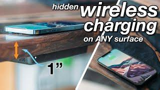 THE ULTIMATE Hidden Wireless Charger For EVERYONE  Kew Labs