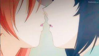 Cuando Tú amiga quiere tijeras Shoujo Sect Besos Anime Yuri