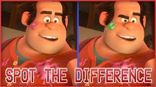 Wreck-It Ralph  Spot The Difference Fun Game For Kids