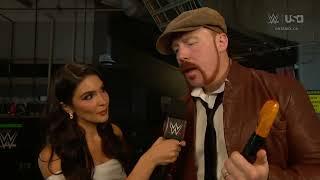 Pete Dunne attacks Sheamus at Backstage Raw Sep. 23 2024