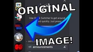 How to Download a Discord Server ICON  Quick & Easy Tutorial Original Image NOT a Screenshot