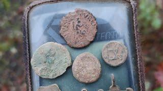 Коп в Крыму 2022   Римские монеты пряжки  Античные находки радуют  выбитых мест не бывает 
