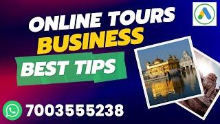 How To Start Online Tours And Travel Agency Business