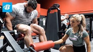 Stephanie Sanzo & Regan Grimes Smash Legs