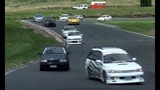 12 Street Cars Race on Track Reverse Grid