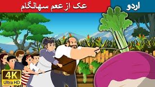 عک ازععم سھالگام  The Gigantic Turnip in Urdu  Urdu Fairy Tales