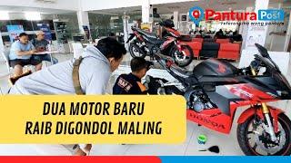 Dealer di Pesantunan Brebes Dibobol Maling Dua Motor Baru Raib