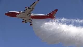 GLOBAL SUPERTANKER Boeing 747 Demonstration Water Blast