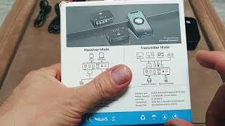 Bluetooth адаптер M8 Приемник Передатчик аудио Coaxial Optical AUX RCA MicroSD USB плеер обзор