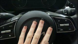 car tapping and scratching ASMR
