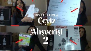 Fiyatlarıyla Çeyiz Alışverişim  Çeyiz Düzenlere Tavsiyeler Bölüm 2 Mutfak