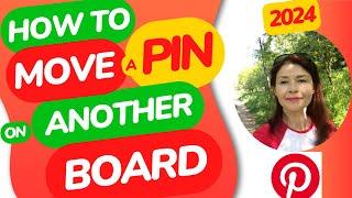 How to move a PIN on another Pinterest board? How to Save a PIN on another board on Pinterest 2024