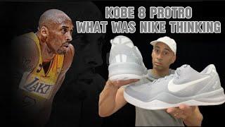 Kobe 8 Protro Wolf Grey On Foot Review Nike Is Looking Thirsty #nike #sneakers #fashion