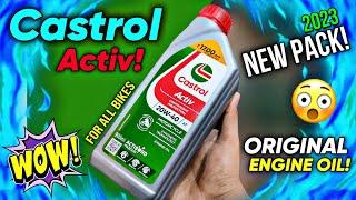 WOW CASTROL ACTIV 20W-40 4T  ENGINE OIL NEW PACK 2023 