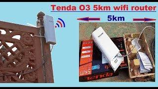 Tenda O3 5KM Wifi Router Setup  Tenda o3 wireless 5km outdoor point to point cpe -Configuration