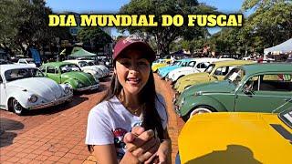 O MAIOR ENCONTRO DE FUSCAS QUE EU JÁ FUI - DIA MUNDIAL DO FUSCA