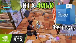  RTX 4060 + i5 13400F · LOW Meshes · FORTNITE Competitive Settings