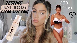 Testing Bali Body CLEAR SELF TANNING WATER A Tan for Summer - Light to Medium 