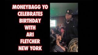 MONEYBAGG YO CELEBRATES BIRTHDAY WITH ARI FLETCHER NEW YORK