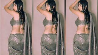 Wet Hot Dance In Saree   Dancing In Old Song Hot   #Trending #Viral #Hot #Saree