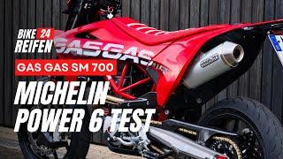 Michelin Power 6 Test auf GasGas SM 700