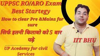 UPPSC ROARO Best StrategyNew vacancyHow to clear pre for sure.#uppscroaro #roaro2024 UPPSC