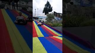 Hampir TerJUNGKAL naik perosotan rainbow  #videoanak #tiktok #viral #fyp #lucu