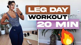 Ultimate Leg Workout  20 Minutes