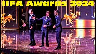 IIFA Awards 2024 Abu Dhabi  Shah Rukh Khan Performance Vicky Kaushal Shahid Kapoor Kriti Sanon