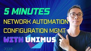 Five Minutes to Downloadinstall Free Unimus & Execute Config Mgmt and More on Network Devices