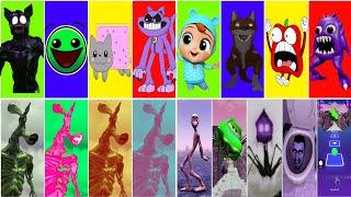 Mega Battle Ep 29 - Cartoon Cat Vs CatNap Vs Little Angel Vs Pepper Man Vs Siren Head Colors