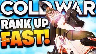 HOW TO LEVEL UP FAST in BLACK OPS COLD WAR How to Rank Up Fast Get XP Quick and Level Up BOCW