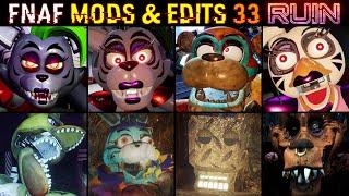 FNAF MODS & EDITS  Part 33 feat. Security Breach Ruin & FNAF 2