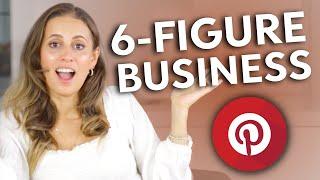 How I build a 6-FIGURE ONLINE BUSINESS using Pinterest  NEW COURSE The Pinterest Marketing Studio