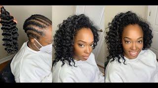 #542. $28 MOST NATURAL LOOKING CROHET TOYOTRESS DEEP WAVE 12”