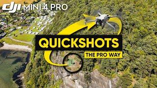 DJI Mini 4 Pro - Why QuickShots Will Make Your Travel Videos Better