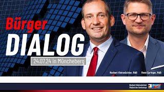 --- Live vom Bürgerdialog in Münchberg---