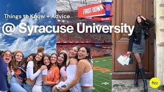 College 101 Things to Know Before Coming to Syracuse University