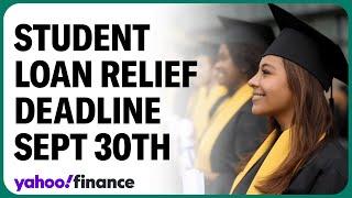 Fresh Start student loan program to expire on Sept. 30