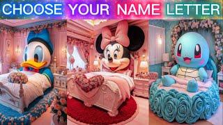 Choose Your Name Letter & See Your Cute Fluffy Beds  Soft Fluffy Beds  Name Letter Game 