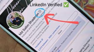 How to verify your LinkedIn Profile for free