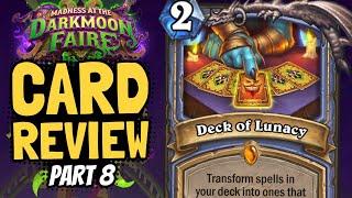 5 NEW LEGENDARY CARDS Deck of Lunacy... is... a... card...  Darkmoon Review #8  Hearthstone