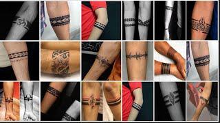 50 Top trending arm band tattoo design  arm band tattoo  arm tattoo  #armbandtattoo #bandtattoos