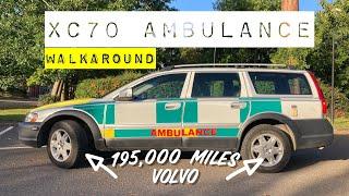 Volvo XC70 ex-Ambulance Walk Around - Could this be a rare Police Spec emergency vehicle?