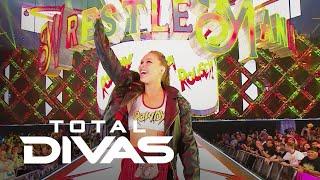 Ronda Rousey Makes Her WWE WrestleMania Debut  Total Divas  E