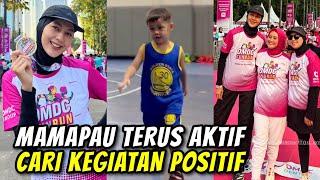 TAMBAH CERAH DAN BAHAGIA..MAMAPAU IKUTAN MARATHON BARENG PARA SELEBRITI