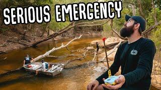 Crocs Barra and an EPIRB Emergency